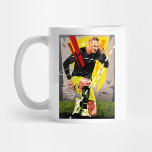 Erling Haaland in Black Mug